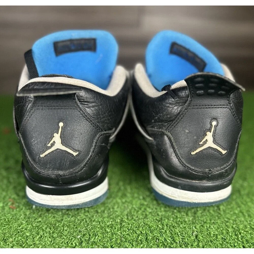 Air Jordan 4 Retro Motorsports Alternate 2017 Size 6.5 Black 4 Blue IV womens 8